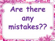 English powerpoint: Past Simple Mistakes