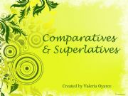 English powerpoint: comparatives and superlatives 