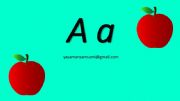 English powerpoint: Letter A a