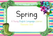 English powerpoint: Spring Flower Petal -ing Word Family Sorting