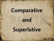 English powerpoint: Comparative and superlatives activities