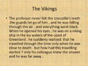 English powerpoint: the vikings