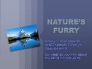 English powerpoint: natures fury