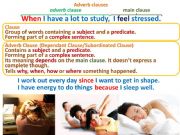 English powerpoint: adverclauses