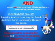 English powerpoint: CONJUNCTIONS 32 slide powerpoint presentation PART B