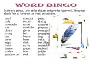 English powerpoint: Word Bingo