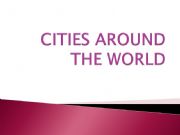 English powerpoint: cities around the world