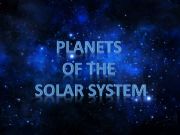 English powerpoint: Planets of the Solar system