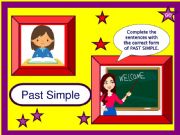 English powerpoint: past simple - game