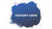 English powerpoint: MEMORY GAME: I WENT TO THE SUPERMARKET