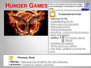 English powerpoint: Hunger Games PPT