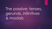 English powerpoint: Passive Present and Past simple part 1