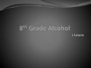 English powerpoint: Alcohol PowerPoint