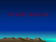 English powerpoint: vacations