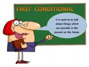 English powerpoint: FIRST CONDITIONAÑ