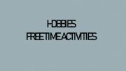 English powerpoint: past simple with hobbies