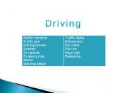 English powerpoint: Driving