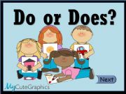 English powerpoint: DO or DOES