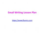 English powerpoint: Email writing