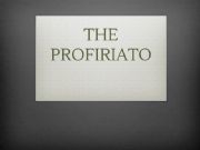 English powerpoint: Mexican History: The Porfiriato Presentation