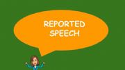 English powerpoint: REPORTED SPEECH 