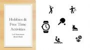 English powerpoint: Free Time Activities - Likes and Dislikes