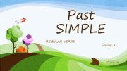 English powerpoint: PAST SIMPLE - REGULAR VERBS presentation