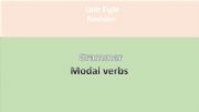 English powerpoint: Modal verbs 