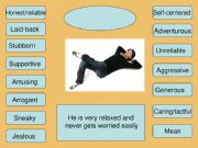 English powerpoint: personality adjectives game