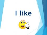 English powerpoint: Like and I don�t like