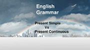 English powerpoint: Present simple and present continuous