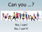 English powerpoint: Can you....?