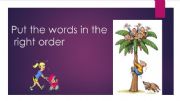 English powerpoint: word order 4