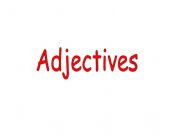 English powerpoint: Adjectives / opposites for beginners