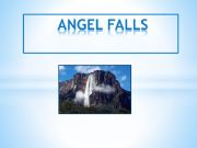 English powerpoint: Angel Falls