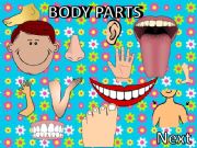English powerpoint: ❤❤❤❤ Body parts game ❤❤❤❤