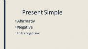 English powerpoint: Present Simple 