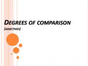 English powerpoint: Degrees of Comparison