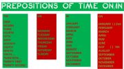 English powerpoint: CHRISTMAS AND OTHER HOLIDAYS  (ON/IN PREPOSITIONS OF TIME)