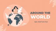 English powerpoint: Around The World Quiz