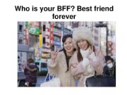 English powerpoint: best friend forever