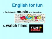 English powerpoint: Learn English for fun