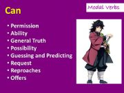 English powerpoint: Can and Could
