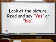 English powerpoint: It is / It is not reading