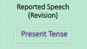 English powerpoint: Reported Speech_ Present Tense