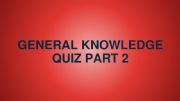 English powerpoint: General knowledge quiz questions part 2