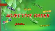 English powerpoint: ADJECTIVE ORDER