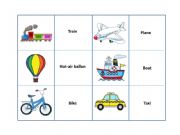 English powerpoint: Means of transport