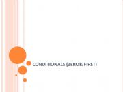English powerpoint: Conditionals (Zero&First)