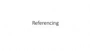 English powerpoint: referencing practice